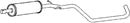 Klarius AU359H - Box With Centre Pipe  - Fits Audi A3 2.0TDi