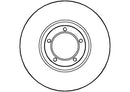 Disctech Brake Disc (Single) - Fits Ford - ABD2648 - Front Axle