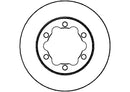 Disctech Brake Disc (Single) - Fits Land rover, Mercedes-benz - ABD2929 - Rear Axle