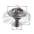 Gates Thermostat, coolant - TH45688G1
