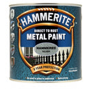 Hammerite Direct To Rust Metal Paint - Hammered Silver - 2.5 Litre - 5084801