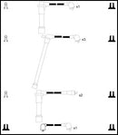 Lucas Ignition Lead Set - LUC4330