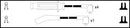Lemark Ignition Lead Set - HOES663