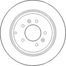 Disctech Brake Disc (Single) - Fits Peugeot, Renault - ABD3499 - Rear Axle