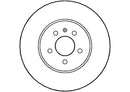 Disctech Brake Disc (Single) - Fits Audi - ABD2903 - Front Axle
