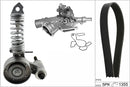 INA Water Pump + V-Ribbed Belt Set - Part No - 529029730