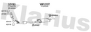 Klarius 325163 - Catalyst Type Approved  - Fits Volkswagen Transporter T6 2.0 TDi