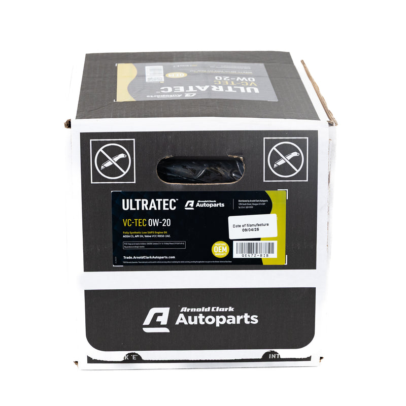 Ultratec VC-TEC 0W20 C5 VC - Bag in Box 20 Litre Engine Oil