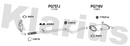 Klarius PG757J - Centre Pipe  - Fits Peugeot 206 SW 1.6HDi