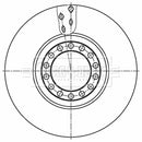 Borg & Beck Brake Disc  - BBD32660