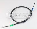 Borg & Beck Brake Cable Rear LH - BKB3877 fits Transit Custom SWB 2018-