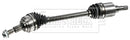 Borg & Beck Driveshaft - LH - BDS1644