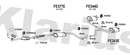 Klarius FE377E - Box With Centre Pipe  - Fits Ford Mondeo 2.0i
