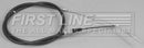 First Line Brake Cable LH & RH - FKB2625 fits VAG Ibiza,Polo 99- (Disc)