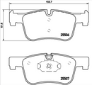 Brembo Brake Pad Set - P06070X
