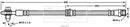 Borg & Beck Brake Hose  - BBH7912 fits VAG Q3 (8U),Tiguan (5N)