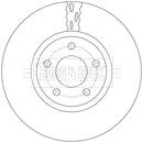 Borg & Beck Brake Disc - BBD7020S