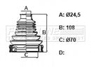 First Line Cv Joint Boot Kit  - FCB6396 fits Ford, C-Max,Focus