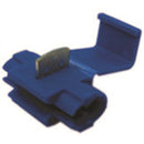 Wiring Connectors - Blue - Scotchlok Type - Pack of 25 - PWC010R