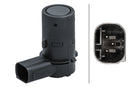 HELLA 6PX 358 141-691 Sensor, parking distance control - angled - 3-pin connector - Plugged