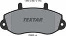 Opel Renault Vauxhall, Brake Pad Set - Textar 23302012338704
