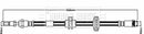 Borg & Beck Brake Hose  - BBH8492 fits Renault Latitude 07/10-