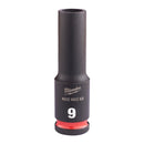 Milwaukee Hex socket ShW 3/8 deep 9mm-1pc - 4932480283