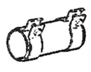 Klarius 430464 - Connecting Pipe  - Fits Skoda Cube Van 1.6i