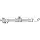 Borg & Beck Brake Hose  - BBH7078 fits Mazda 626 V(GF),Xedos 6(CA)