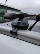 Summit Premium Integrated Railing Roof Bars 1.07m - Steel, with Additional Fitting Kit - SUP-857C fits various