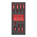 Milwaukee 7 pc Tri-Lobe Screwdriver SL Set Foam Insert -7pc - 4932492395