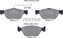 Textar Brake Pad Set - 2322201