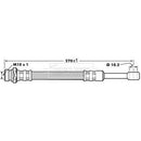 Borg & Beck Brake Hose  - BBH7057 fits Hyundai Terracan 00-03