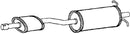 Klarius FE1045D - Box With Centre Pipe  - Fits Ford Transit 2.2TDCi