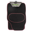 Pma Universal Venice Car Mat Set - 4 Piece with Red S Binding - PCM4510