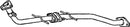 Klarius 301322 - Front Pipe For Cat  - Fits Nissan Almera 1.4i