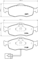 Mintex Brake Pad Set fits -Ford MDB1622 (also fits other vehicles)