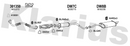 Klarius 301350 - Front Pipe For Cat  - Fits Daewoo Lanos 1.4i,1.6i