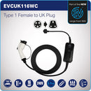 WAI EV Charging Cable - EVCUK113WC