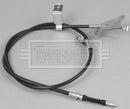 Borg & Beck Brake Cable- LH Rear - BKB2759 fits Nissan Almera (N16) disc 00-