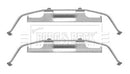 Borg & Beck Brake Pad Fitting Kit  - BBK1235
