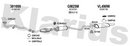 Klarius 301009 - Front Pipe For Cat  - Fits Opel Astra F 2.0i