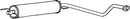 Klarius GM484P - Box With Centre Pipe  - Fits Opel Astra G 2.0TD