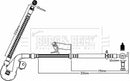 Borg & Beck Brake Hose  - BBH8191 fits Peugeot 407,508 2.0,2.2,3.0HDi