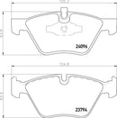 Mintex Brake Pad Set fits -BMW MDB2699 (also fits other vehicles)