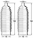 Borg & Beck Steering Gaiter Kit  - BSG3351 fits Nissan Micra, Renault Clio
