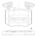 Borg & Beck Brake Pads - BBP2898