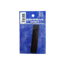 Castle Promotions I - 3in. Adhesive Digit - Black - Pack Of 12 - DPX12I