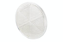 HELLA 8RA 002 014-291 Reflector - Lens Colour: White - round - Glued/mounting