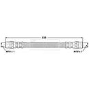 Borg & Beck Brake Hose  - BBH6629 fits Audi 80 91-95